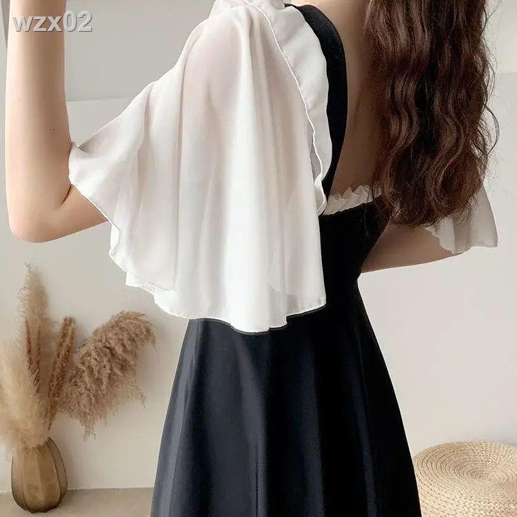 Áo tắm nữ 2021 suối nước nóng mới che bụng giảm béo dính liền người hâm mộ cổ tích gợi cảm Hàn Quốc kiểu váy sin