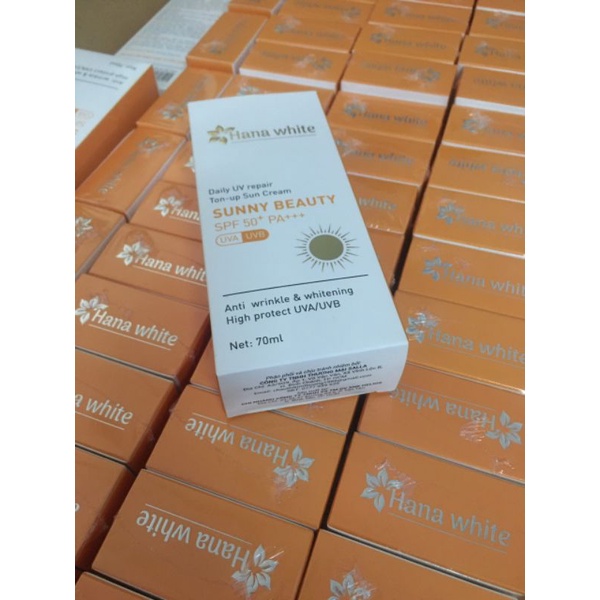 Kem chống nắng Hana White 70g