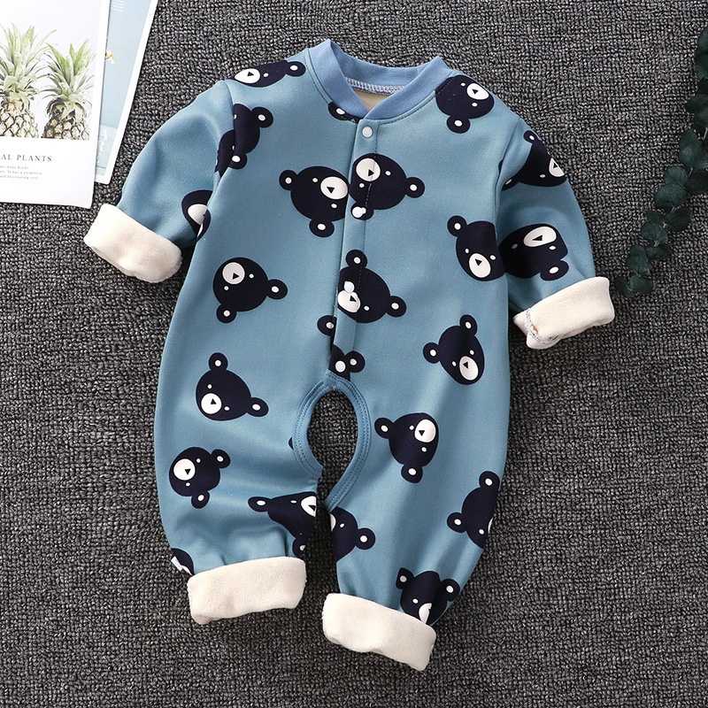 Bodysuit nỉ bông cho bé, hàng quảng châu cao cấp, túi đẹp hình in đẹp, chất liệu cotton tự nhiên Chubby Store