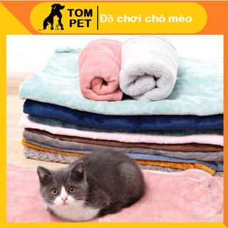 Chăn đắp cho chó mèo bằng vải lông cừu siêu mềm mại - tom pet