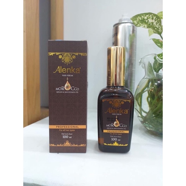 Tinh Dầu Dưỡng Tóc Alenka 100ml Giúp Tóc Mềm Mượt, Giữ Lọn Tóc Xoăn