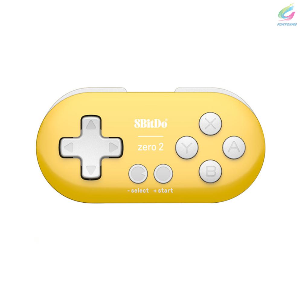 Tay Cầm Chơi Game Bluetooth Cầm Tay 8BitDo Zero 2 12 Tiếng Cho Nintendo Switch Windows Android macOS