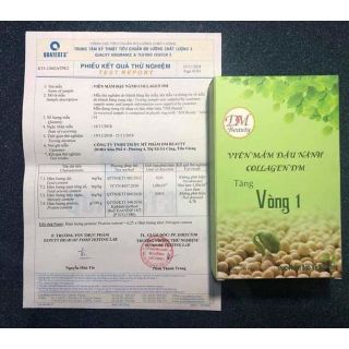 Viên mầm đậu nành Collagen DM