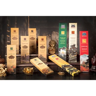 Nhang sạch Huế | 20cm | Set 6 loại, Trầm, Sen, Quế, Sả, Khuynh Diệp, Tràm