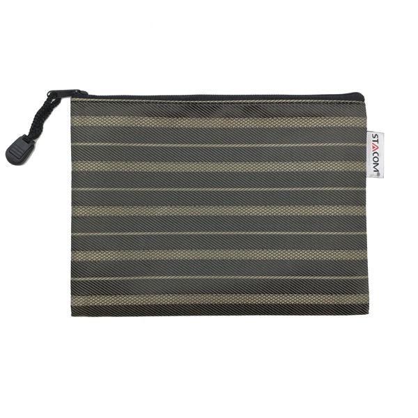 Túi Đựng Có Khóa Kéo, Chống Nước (Zipper Bag) Stacom B6 - 19 x 14 cm - Màu Nâu