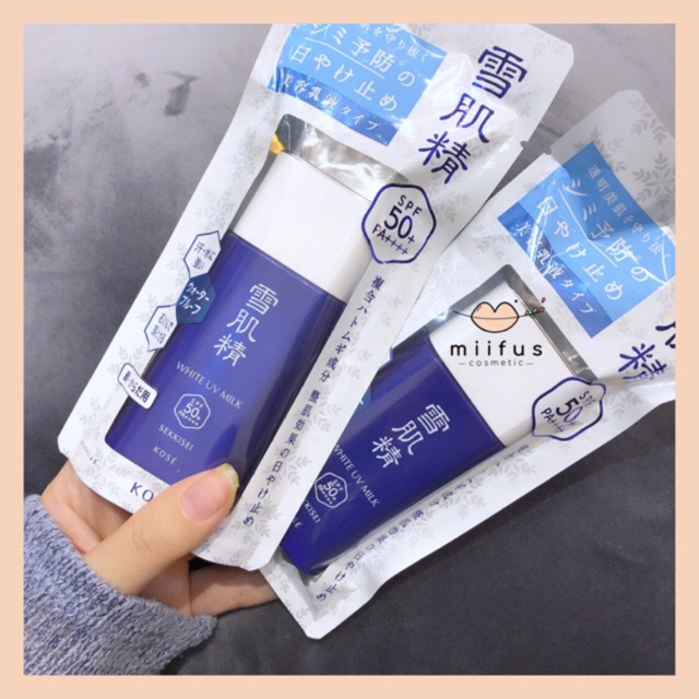 Kem chống nắng Kose Sekkisei 55ml