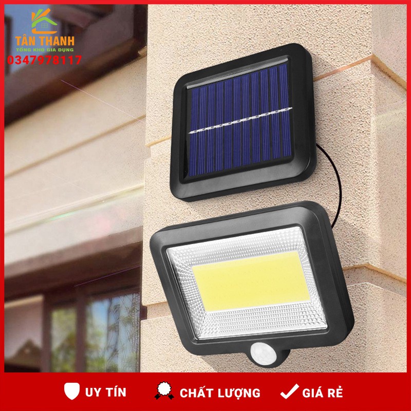 Đèn Năng Lượng Mặt Trời Siêu Sáng Pin Tách Rời 120 LED