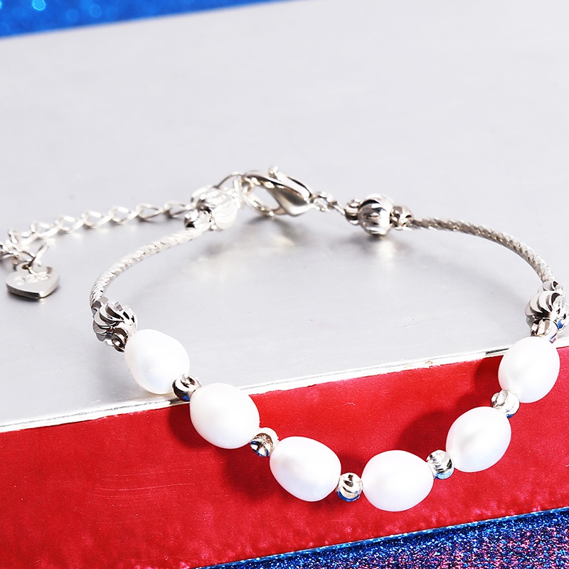 Vòng Tay Ngọc Trai Nhiều Lớp 6mm Thời Trang Cho Nữ | BigBuy360 - bigbuy360.vn