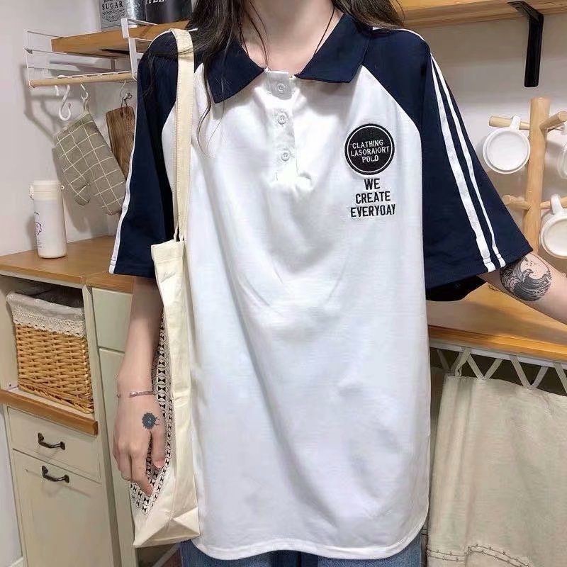 Thời trang áo phông / áo phông / áo thun polo nữ ngắn tay