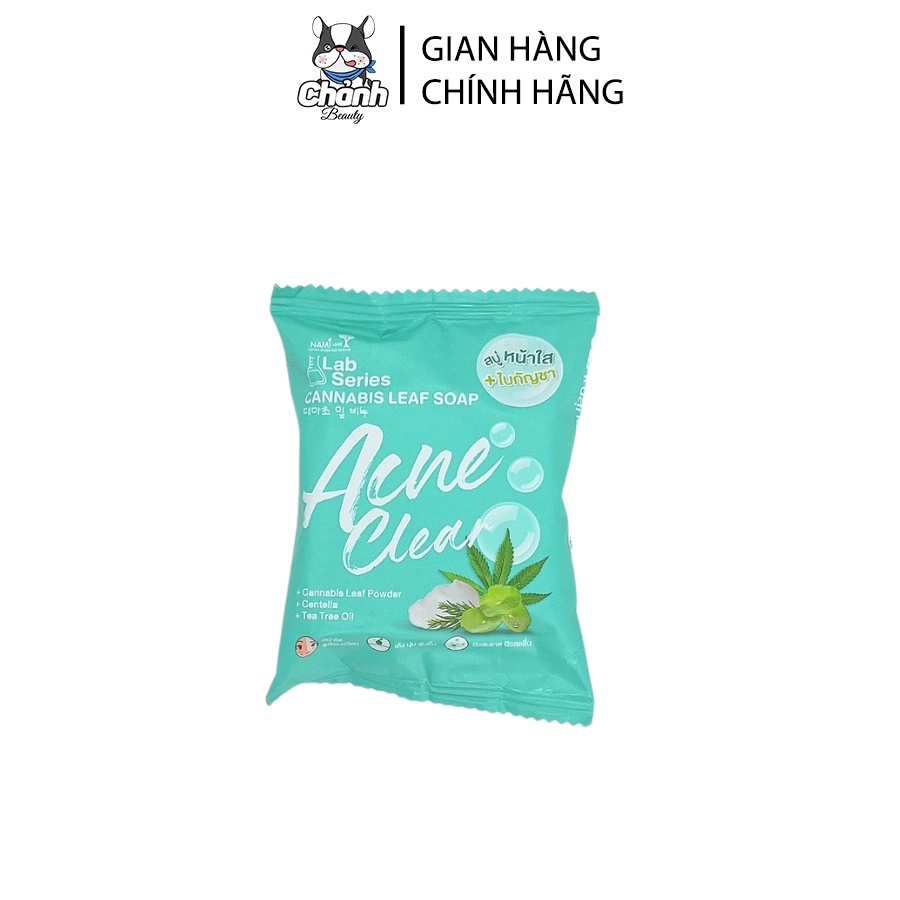 Xà Phòng Tắm Giảm mụn và thâm trên body Acne Clear Thái Lan