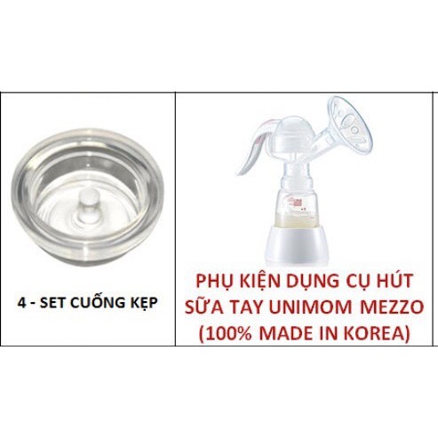 Cuống nhựa cho máy hút sữa tay Unimom Mezzo