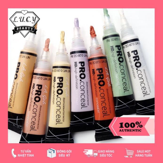 Hàng USA- Kem Che Khuyết Điểm LA Girl HD Pro Concealer Chuẩn Auth 100%