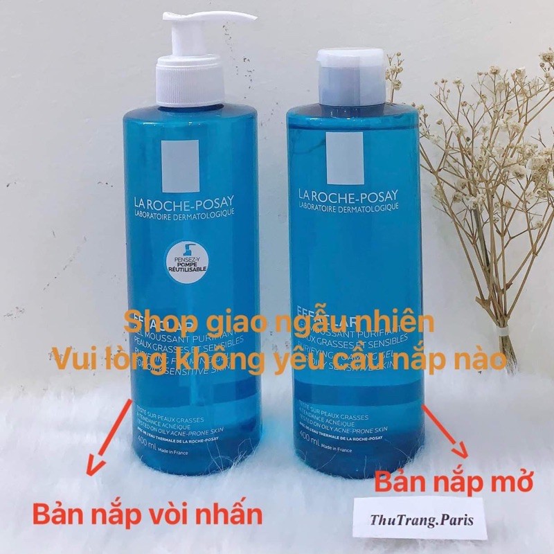 Sữa Rửa Mặt La Roche-Posay Effaclar Purifying Foaming Gel Cleanser 400ml Dành  Cho Da Dầu, Mụn