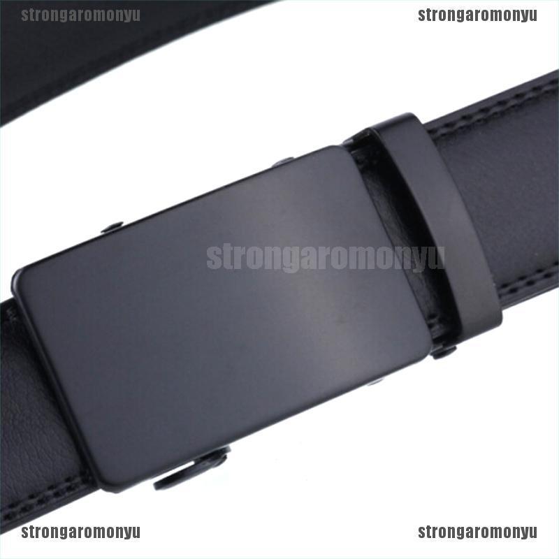 Thắt Lưng Da Có Khóa Gài Tự Động Thời Trang Cao Cấp Cho Nam