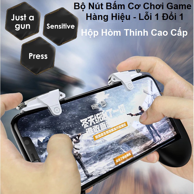 Bộ 2 Nút Bấm Chơi Game esport - PUBG - Nhựa ABS Siêu Bền - Siêu Phẩm Cao Cấp Mới Nhất 2021