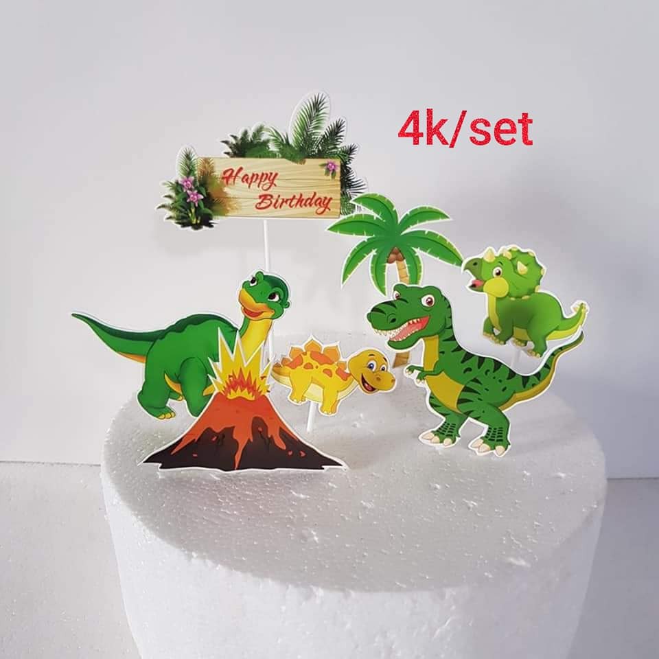 Hình giấy trang trí bánh kem