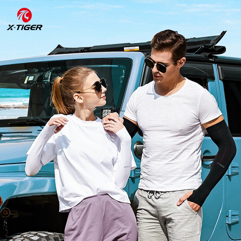 X TIGER Tay áo bảo vệ chống tia UV Tay áo