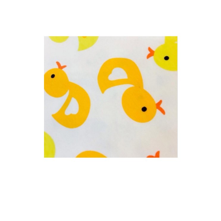 Khăn Yếm Tam Giác Cotton 2 Lớp Cúc Bấm
