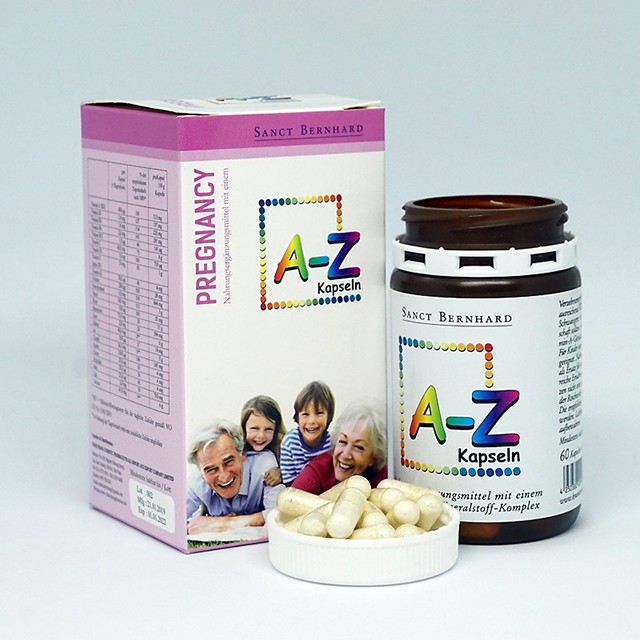 [CHÍNH HÃNG ĐỨC] Viên bổ tổng hợp 24 Vitamin và khoáng chất AZ dành cho người ốm dậy, phụ nữ mang thai và thiếu máu 60V