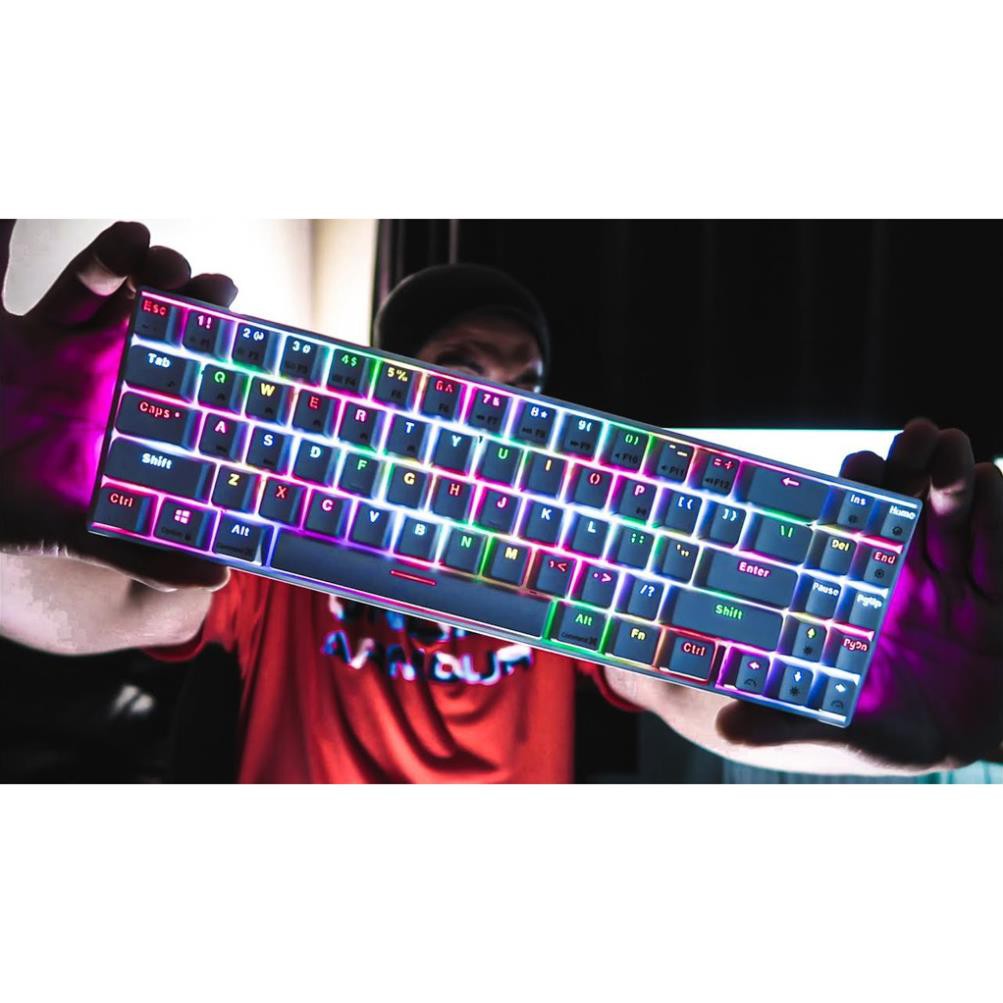 Bàn phím cơ RK71 SPECIAL LIMITED EDITION Bluetooth Bản Version 4.0 Keycap PBT cao cấp - Tùy chỉnh Đèn Led và Gán Macro | BigBuy360 - bigbuy360.vn