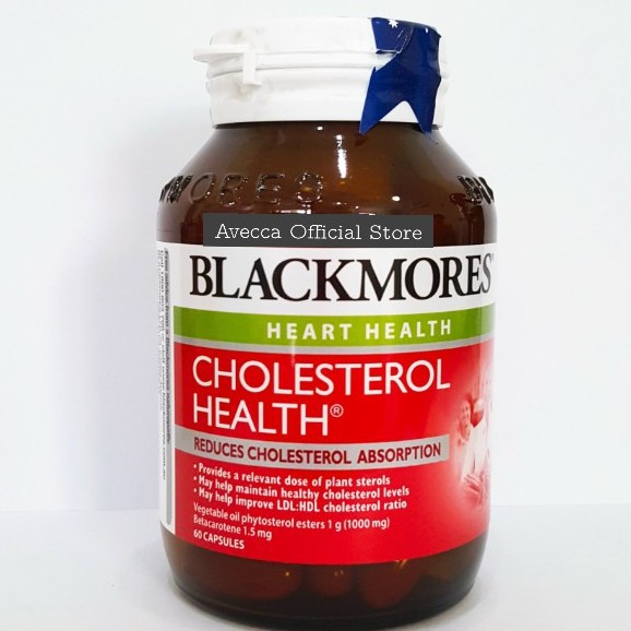 Viên Uống Hỗ Trợ Làm Giảm Mỡ Máu Blackmores Cholesterol Health 60 viên