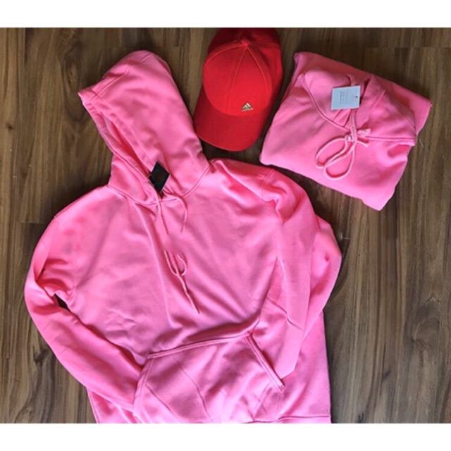 ÁO HOODIE MÀU HỒNG CÁNH SEN