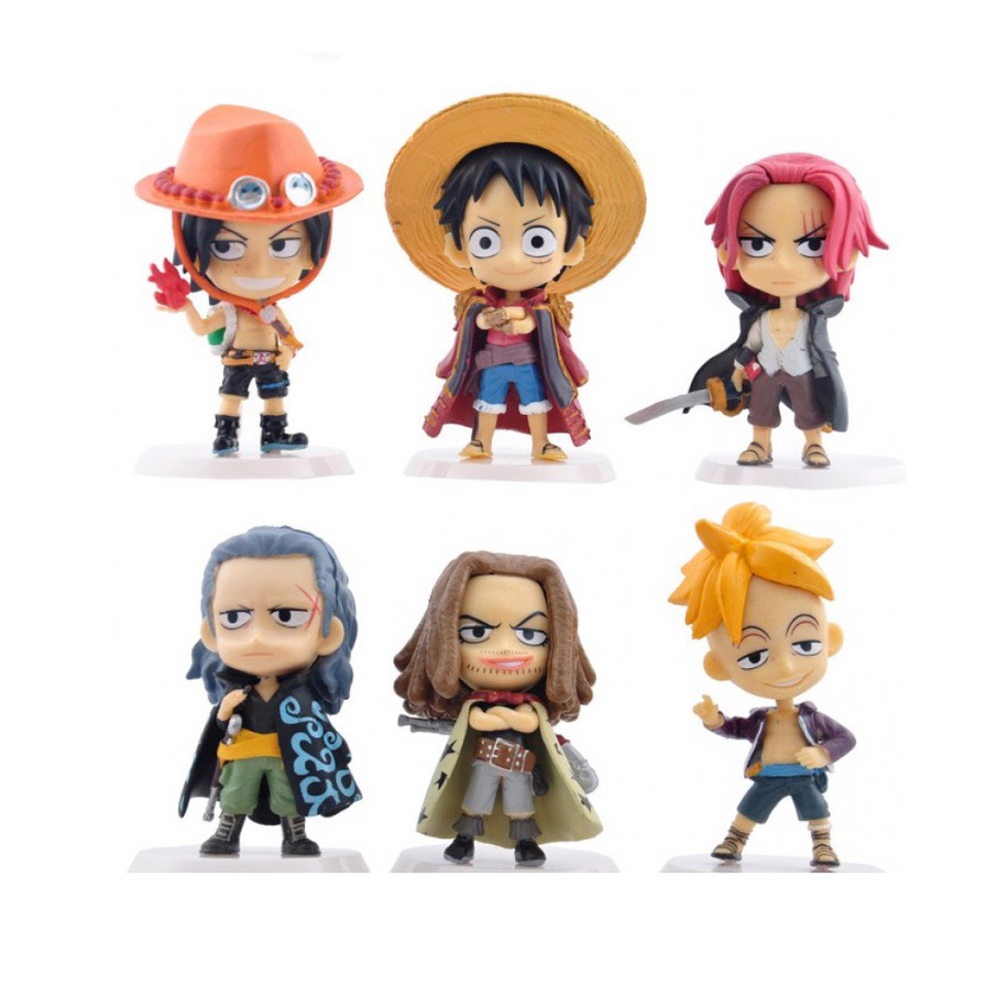 Bộ 6 mô hình nhân vật figure One Piece