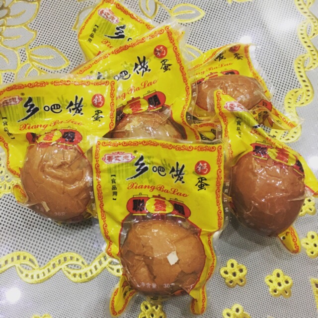 Trứng gà muối xì dầu Loại 1 ❤️FREESHIP❤️Món ngon hấp dẫn !