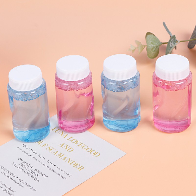 Bình nước bong bóng xà phòng 50ml 💖DIN SHOP💖 Lọ/Bình xà phòng súng bắn bong bóng, cá heo thổi bóng