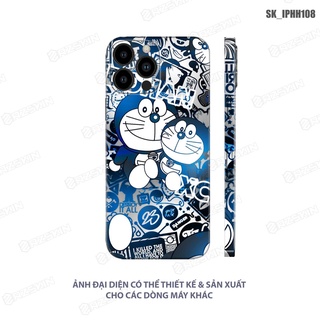 Miếng Dán Skin IPhone Chủ Đề Hoạt Hình IP 7/14 Pro Max |SK_IPHH108| Film Chính Hãng, Cắt CNC, Dán Kín Lưng Viền Máy