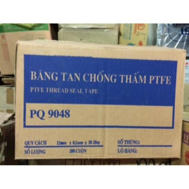 Băng tan nước dài 10 mét vỏ vàng PTFE