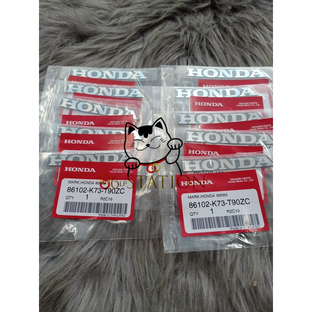 Tem honda dán bửng wave 125i màu bạc