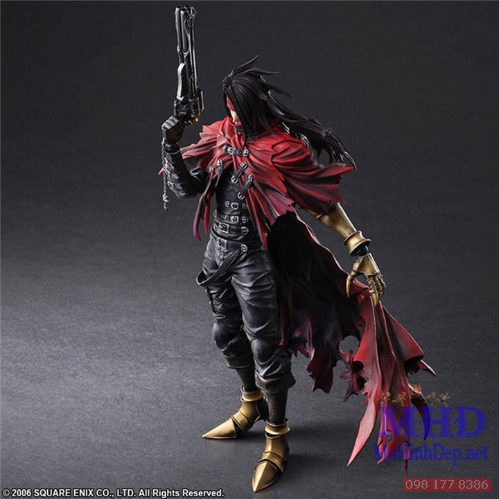 [MHĐ] Mô hình Figma Vincent Valentine PAK - Final Fantasy VII