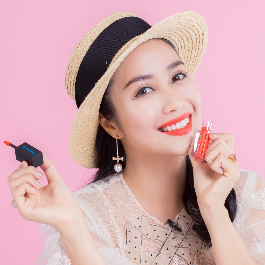 [CHÍNH HÃNG] SON KEM LÌ LIP STAIN LAGIVADO ( SON TINT) pha dưỡng lên màu chuẩn, lâu trôi, lên màu đẹp dạng thỏi - 04 màu | BigBuy360 - bigbuy360.vn
