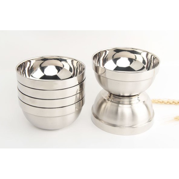 Bát inox 2 lớp chống nóng