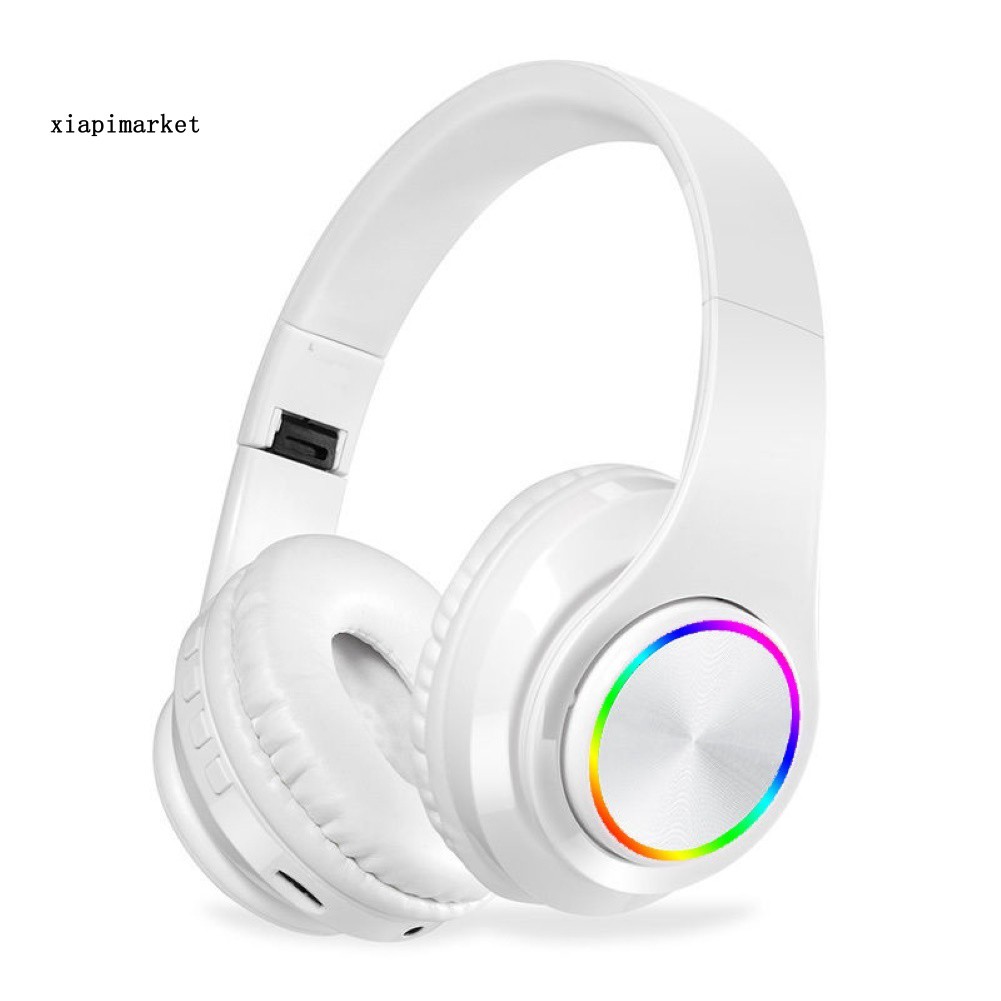 Bộ Tai Nghe Bass Không Dây Bluetooth Có Đèn Led