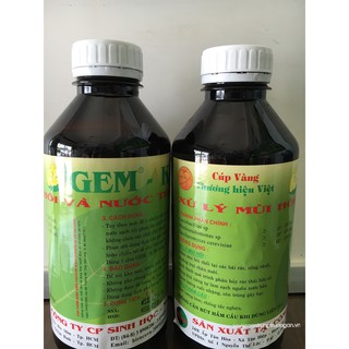 1 lít xử lý mùi hôi gem-k - xử lý nước thải