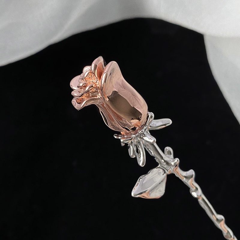 Trâm Cài Tóc Hình Hoa Hồng Bằng Hợp Kim Dành Cho Nữ