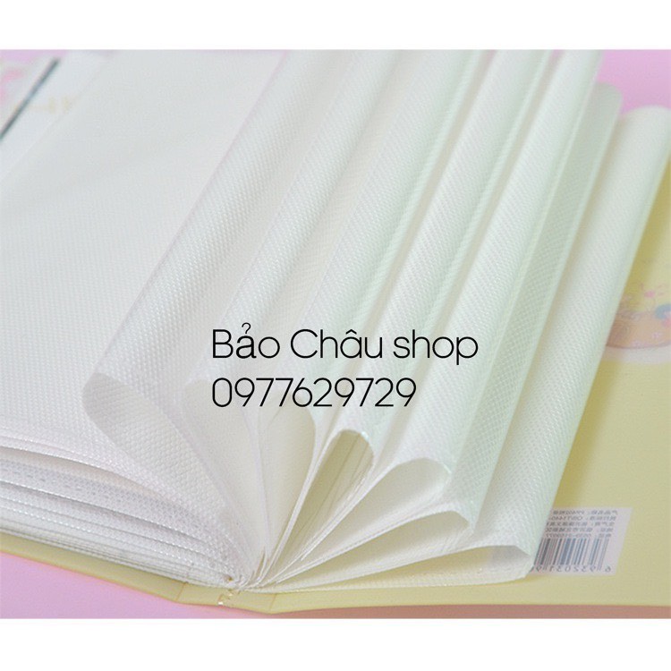 Album ảnh 9x12 Bìa Nhựa Đựng Được 52 Tấm Đẹp Nhiều Mẫu