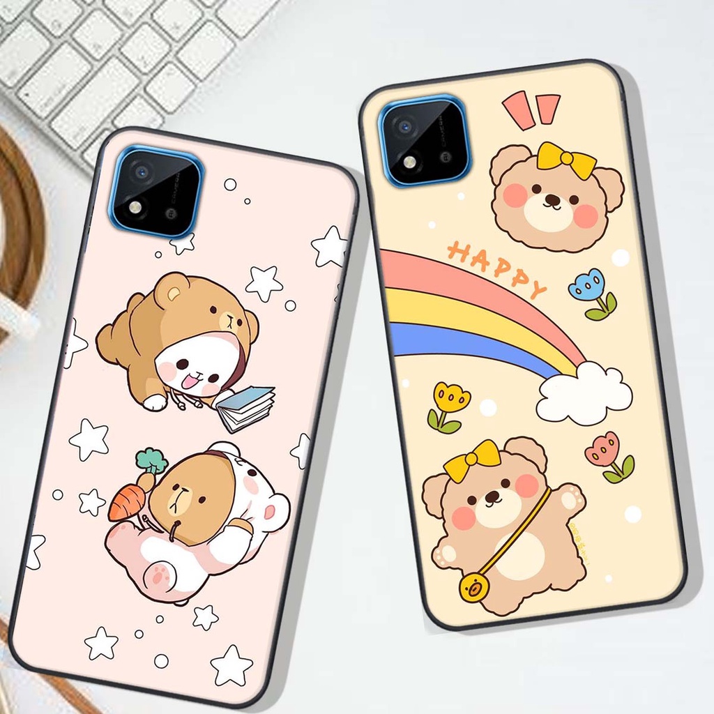 Ốp lưng Oppo REALME C11 in hình Gấu xinh xắn, Bò sữa đáng yêu,  ĐẸP -  RẺ - XINH - ĐỘC ĐÁO