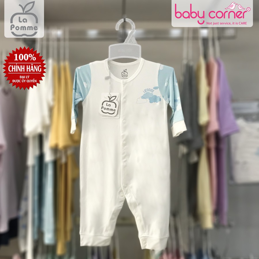 Body Dài Tay La Pomme Họa Tiết Đám Mây Cho Bé