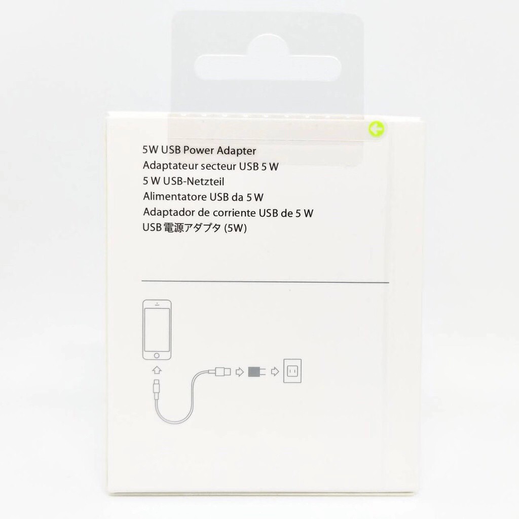 100% chính hãng Apple 5W Power Adapter IPad IPhone 5S 6s 6Plus 7 7+ 8 8+ X, Xs, XR, Xsmax đầu sạc