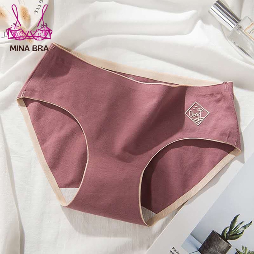 Quần Lót Nữ Cotton  Cao Cấp Thời Trang MINABRA Thoáng Mát, Co Dãn, Thấm Hút Mồ Hôi CTKK01 | BigBuy360 - bigbuy360.vn