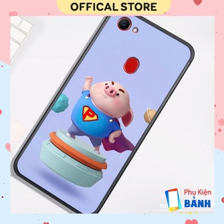 Ốp lưng kính oppo f5- oppo f7 in hình dễ thương