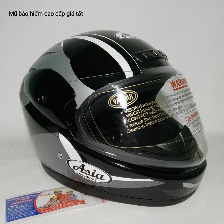 Kính thay thể mũ bảo hiểm fullface Asia MT120 chính hãng