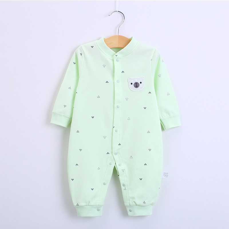 Bộ body dài tay liền thân bodysuit cho bé trai bé gái sơ sinh hàng xuất Nhật cao cấp, 100% cotton tinh khiết _ BD08