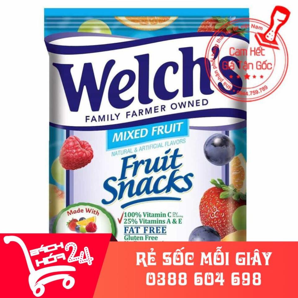 Kẹo dẻo trái cây Welch’s 22.7gr loại bịch nhỏ