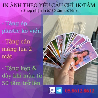 In ảnh size 6x9 chỉ 1k/tấm