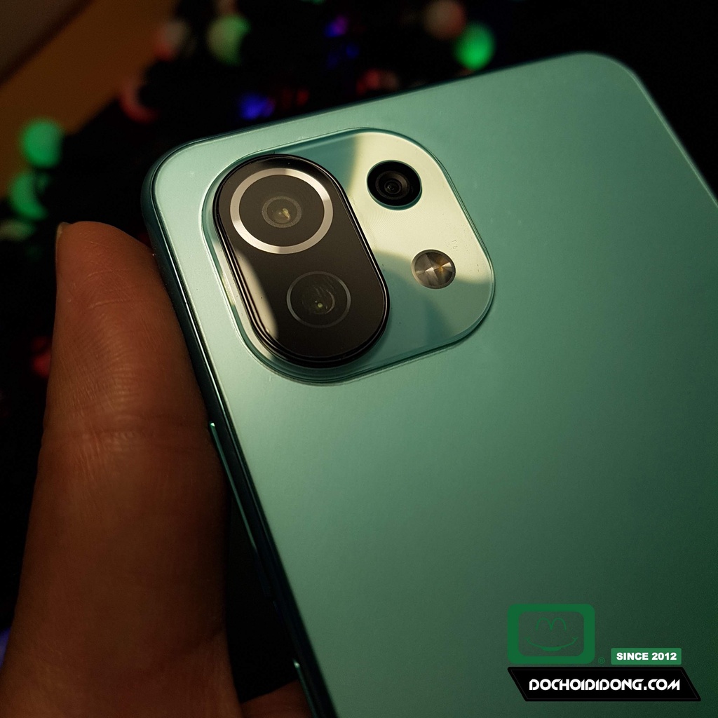 Miếng dán cường lực camera Xiaomi Mi 11 Lite nguyên liệu nhựa nano cao cấp
