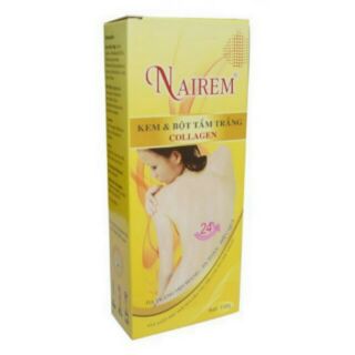 Kem và bột tắm trắng collagen - NAIREM